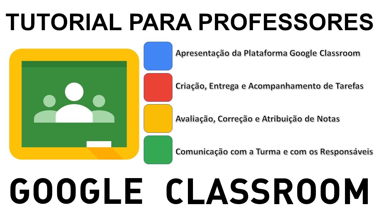 Tutorial para Professores - Google Classroom