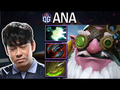 OG.ANA SMURF SNIPER WITH MJOLNIR-SWIFT BLINK - DOTA 2 7.29 GAMEPLAY