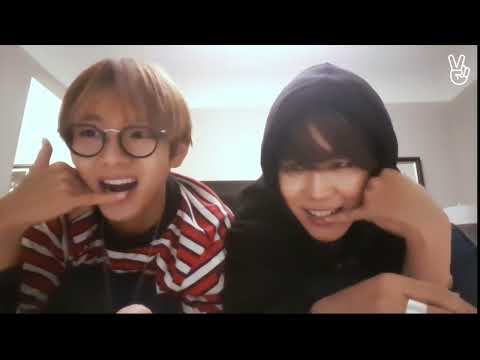 Vmin vlive 150925 | BTS 95z Mandaggo -ㅅ-Vlive: | with BTS⁷ | #vmin #v #jimin #vlive #95z #mandaggo