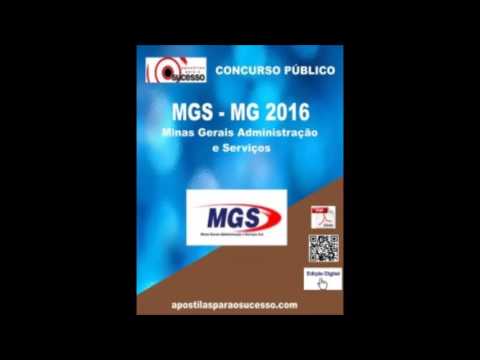 Apostila MGS MG 2016 Advogado