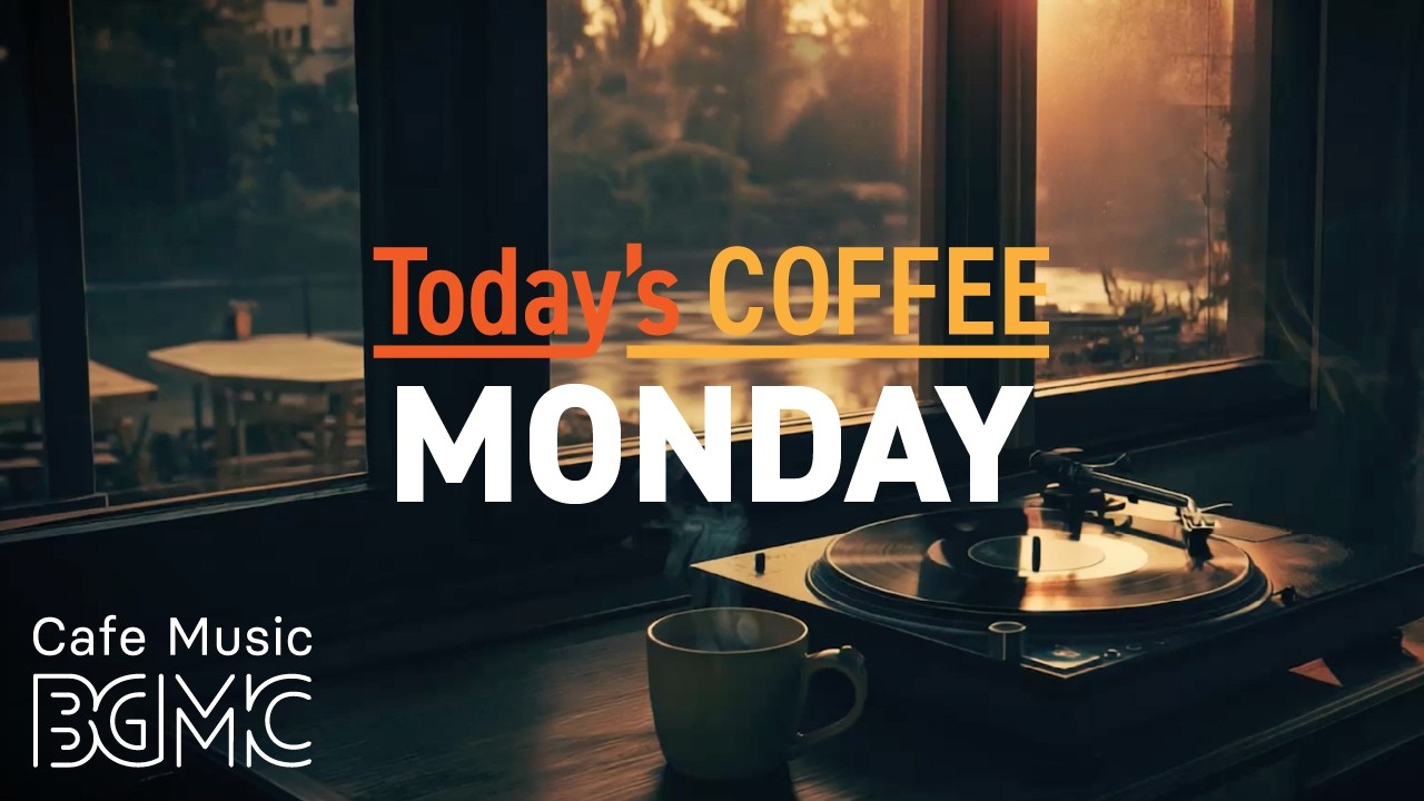 Today's COFFEE MONDAY: August Morning Cafe Jazz - Smooth Bossa Nova for Focus