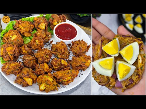 New Crispy Egg Pakoda Recipe (Ramzan Special) | Anda Pakoda Recipe | Iftar Special Pakoda Recipe