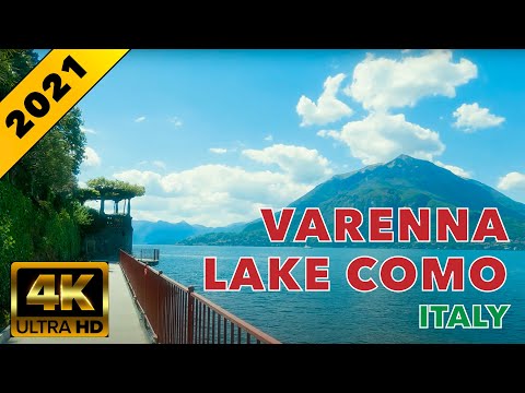 [4K] Varenna, Lake Como | Italy | 2021 | Walking Tour & Travel | Guide🎧 Binaural Sound