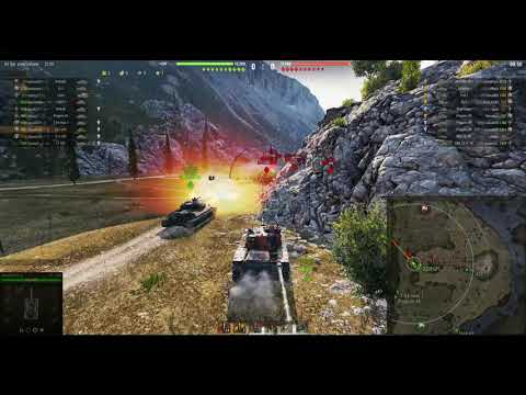 World of Tanks | Tier 8 Skirmish on Cliff map | Balkan clan