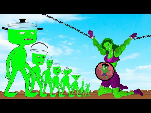 Rescue SHE HULK & SPIDERMAN Vs Team MONSTER RADIATION : Returning From The Dead SECRET! #spiderman