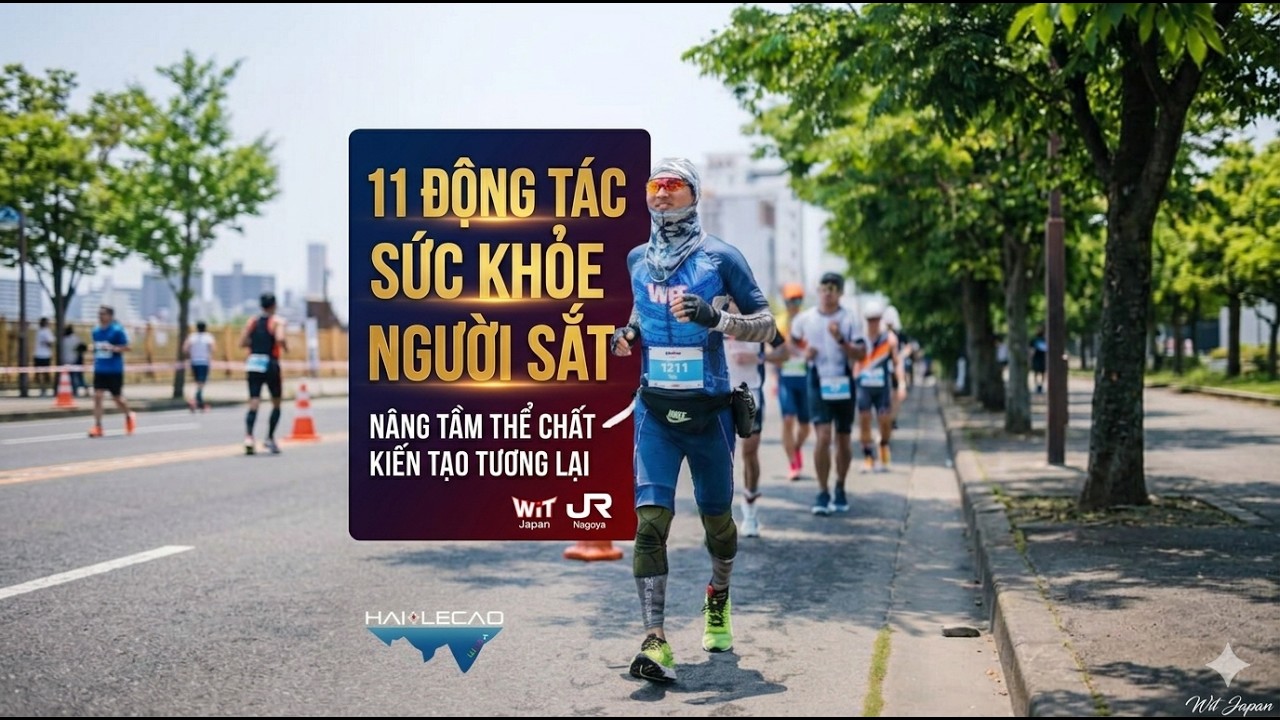 Bí quyết Chinh Phục Ironman: 11 Bài Tập Thể Chất WiT Japan .