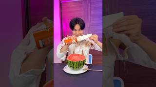 The Best Way to Eat Watermelon🍉🍦❣️