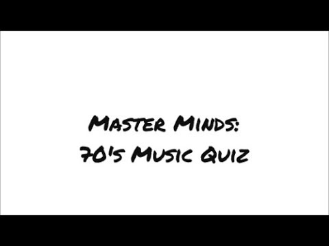 Master Minds: 70's Music Quiz