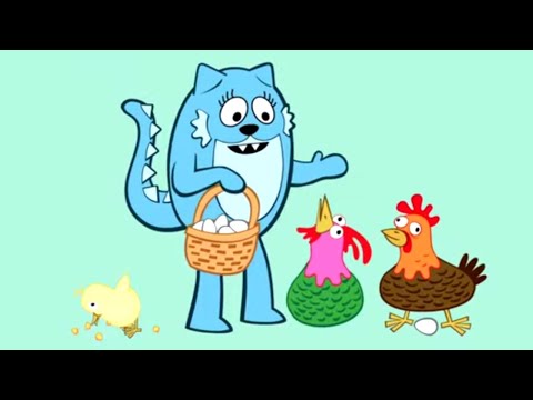 Yo Gabba Gabba en Español 412 - La granja | Capítulos Completos HD | Temporada 4