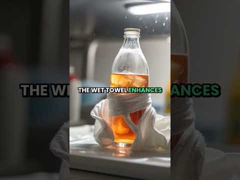 Cool Drinks Fast: The Science Behind Using a Wet Towel!