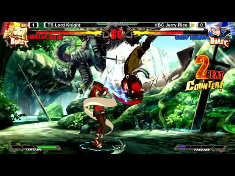 GGXrd @ TSB Christmas Miracle - TS Lord Knight (Millia) vs HBC Jerry Rice (Chipp) [720p/60fps]