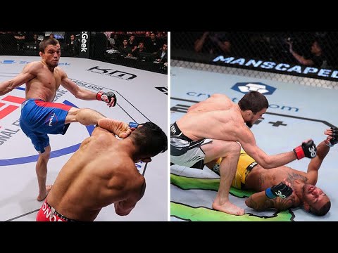 Umar Nurmagomedov Throwing Kicks Like A Jab