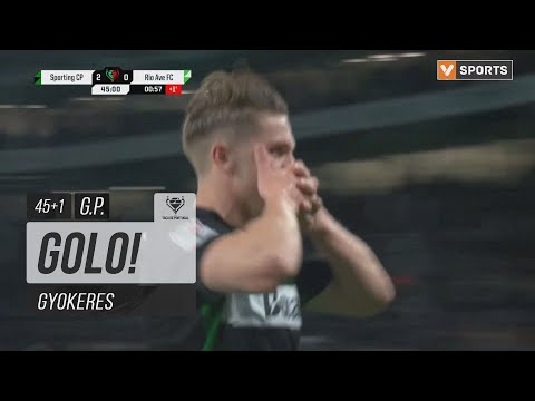 Golo Gyokeres: Sporting (2)-0 Rio Ave (Taça de Portugal 24/25)
