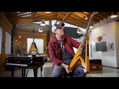 NEW NEVER PLAYED 2017 EPIPHONE JOE BONAMASSA "AMOS" '58 FLYING V W/ALL CASE CANDY image 16