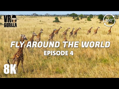 Fly Around the World in 360 (Teaser) - Episode 4 - 8K 360 Aerial VR Video