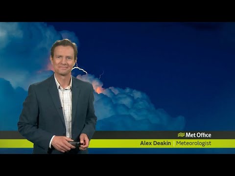 Tuesday evening forecast 27/08/19