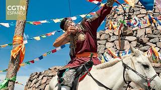 Una fiesta en la pradera de Xinjiang que combina tradición y turismo
