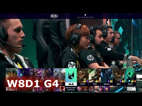 Vitality vs Rogue | S9 LEC Spring 2019 Week 8 Day 1 | VIT vs RGE W8D1