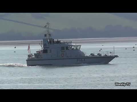 A SQUADRON OF ROYAL NAVY VESSELS! HMS EXPLORER, HMS SMITER, HMS EXPLOIT & HMS ARCHER ENTER DEVONPORT
