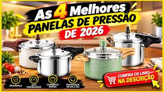 🍲🔥 As 4  Melhores Panelas de Pressão de 2026! Qual Vale a Pena?