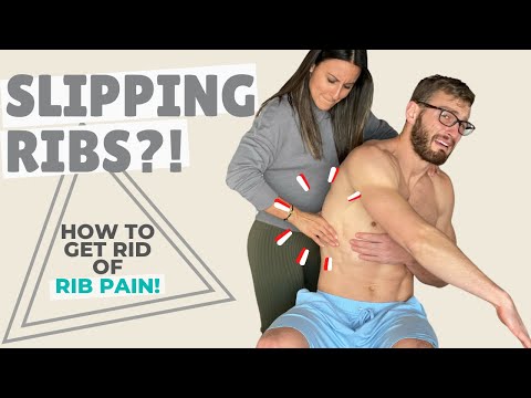 Slipping Ribs?! | How to get rid of rib pain!
