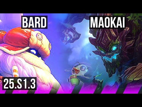 BARD & Varus vs MAOKAI & Corki (SUP) | KR Master | 25.S1.3