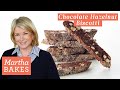 Martha Stewart S Chocolate Hazelnut Biscotti Martha Bakes Recipes Martha Stewart