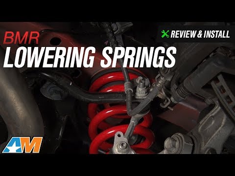 2015-2017 Mustang BMR Lowering Springs - Handling Review & Install