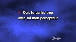Karaoké Tu parles trop - Les chaussettes noires *