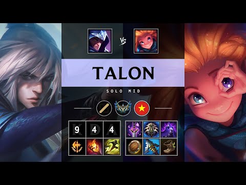 Talon Mid vs Zoe - VN Challenger Patch 25.14