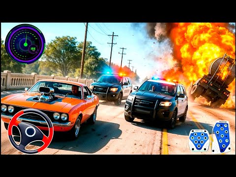 Police Car Chase Simulator 3D Game - Police Simulator Patrol Officers - Android GamePlay