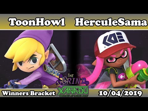 The Grind 95 ToonHowl (Toon Link) vs HerculeSama (Inkling) Winners Bracket