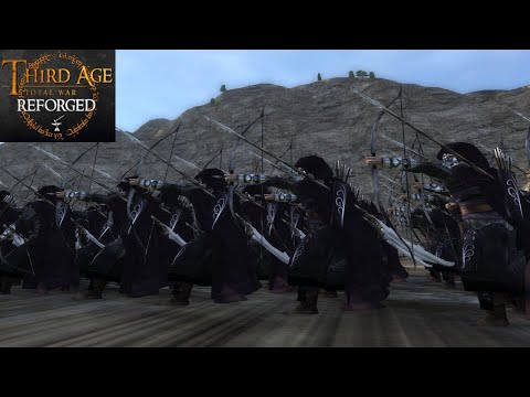DEATHMATCH IN EMYN WINION (Siege Battle) - Third Age: Total War (Reforged)