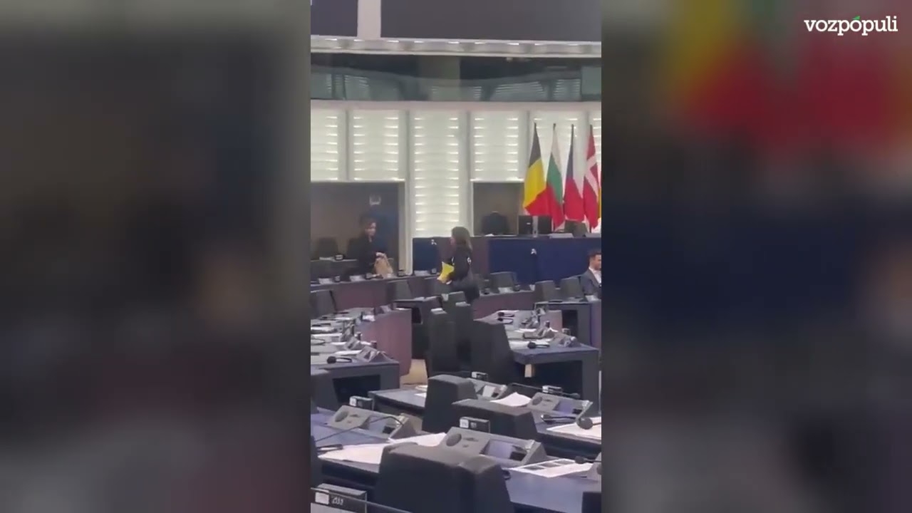 Ribera ‘huye’ del Parlamento Europeo cuando empieza el debate sobre el apagón español