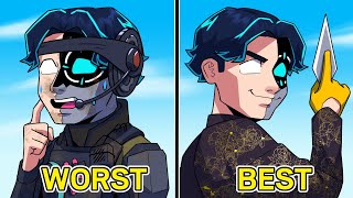 PLAYING EVERY OPERATOR FROM WORST TO BEST! (Rainbow Six Siege X)