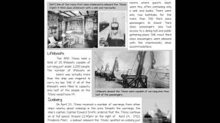 The Ship of Dreams, Lifeboats and Iceberg