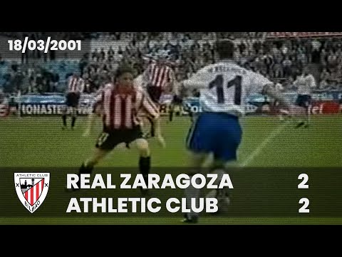 ⚽️ [Liga 00/01] J27 I Real Zaragoza 2 - Athletic Club 2 I LABURPENA