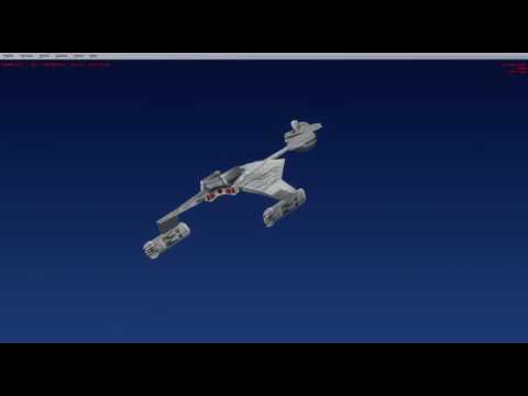 Klingon D7 Class Battlecruiser A1