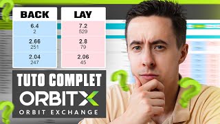 ÉP 3 : TUTO COMPLET ORBITX 2025 - EXPLICATION BACK &amp; LAY, INTERFACE, TRADE, COTE [TRADING SPORTIF]