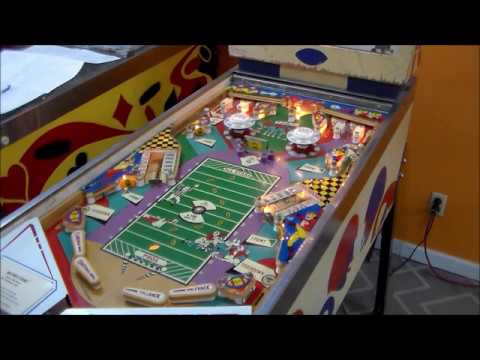 Troubleshooting a Gottlieb Pro Football EM Pinball With Schematics
