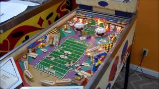 Troubleshooting a Gottlieb Pro Football EM Pinball With Schematics