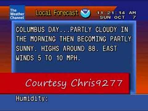 WeatherStar 4000 Troy Alabama