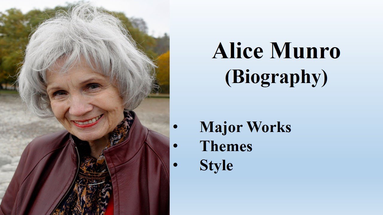 Alice Munro || Biography || Canadian Literature || UGC-NET || English
