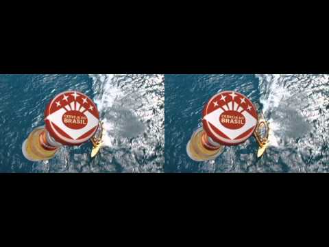 Brahma Surfer 3D Advertisement Video Stereoscopic for 3DTV Commercial Spot