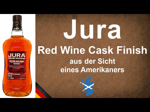 Jura Red Wine Cask Finish Single Malt Scotch Whisky Verkostung von WhiskyJason