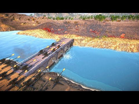 CAN US ARMY HOLD THE ZOMBIES FROM CROSSING THE BRIDGE?  Ultimate Epic Battle Simulator 2