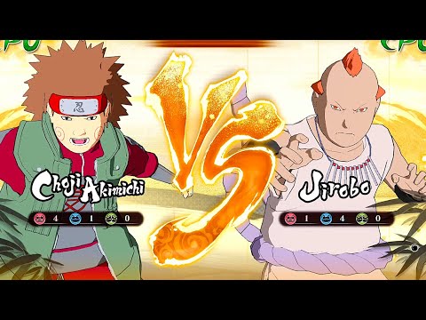 Choji Akimichi vs Jirobo | Naruto x Boruto Ultimate Ninja Storm Connections Gameplay [2k HD]