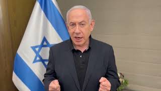 ראש הממשלה בנימין נתניהו בתום הערכת מצב עם ראשי מערכת הביטחון (עדכוני משרד ראש הממשלה) - התמונה מוצגת ישירות מתוך אתר האינטרנט יוטיוב. זכויות היוצרים בתמונה שייכות ליוצרה. קישור קרדיט למקור התוכן נמצא בתוך דף הסרטון