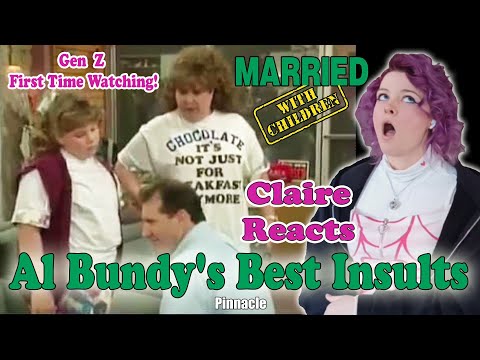Gen Z First Time Watching Al Bundy's Best Insults! Claire reacts to Married With Children!