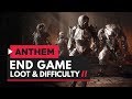ANTHEM | Loot Sources, Difficulty Tiers, Medals & End Game